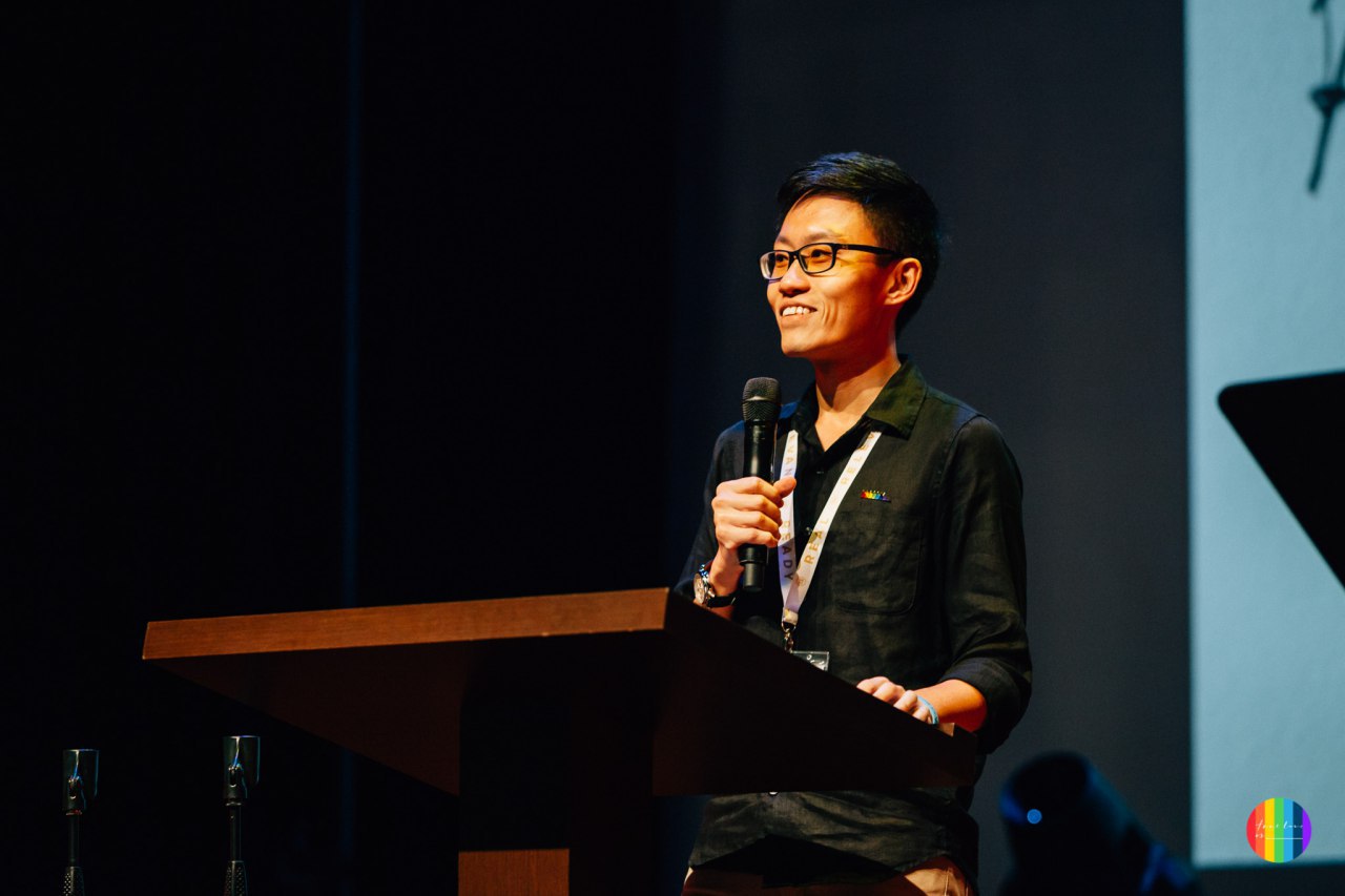 Raphael Zhang share about his own personal family story and how it shaped his desire to champion families. Photo courtesy of TrueLove.Is.
