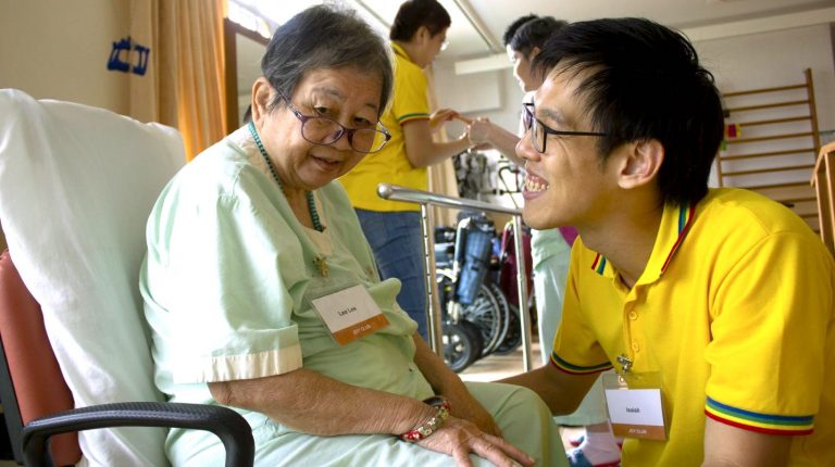 At age 23, Isaiah Chng felt God turn his heart towards the elderly. Since then, he has dedicated 11 years of his life to working with the elderly. Photo courtesy of Empower Ageing.