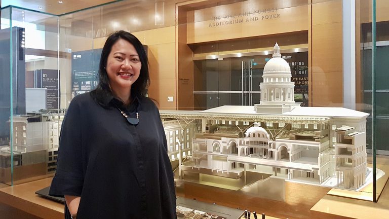 “Christians talk about creating an ambience of worship in church. Music is one way, architecture is another way, art is yet another way," says Katharyn Peh, who has been working in arts and culture for 18 years.