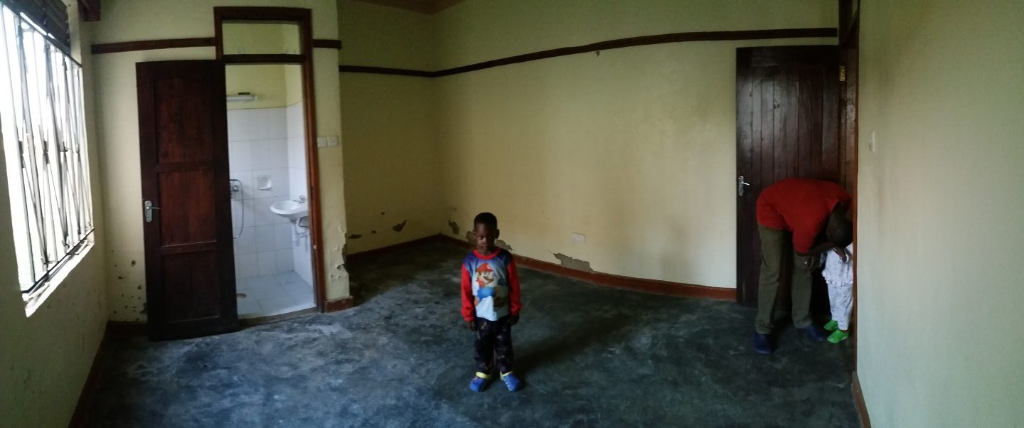 The house that the Ugandan pastor put Tim up in when he was suddenly made homeless.