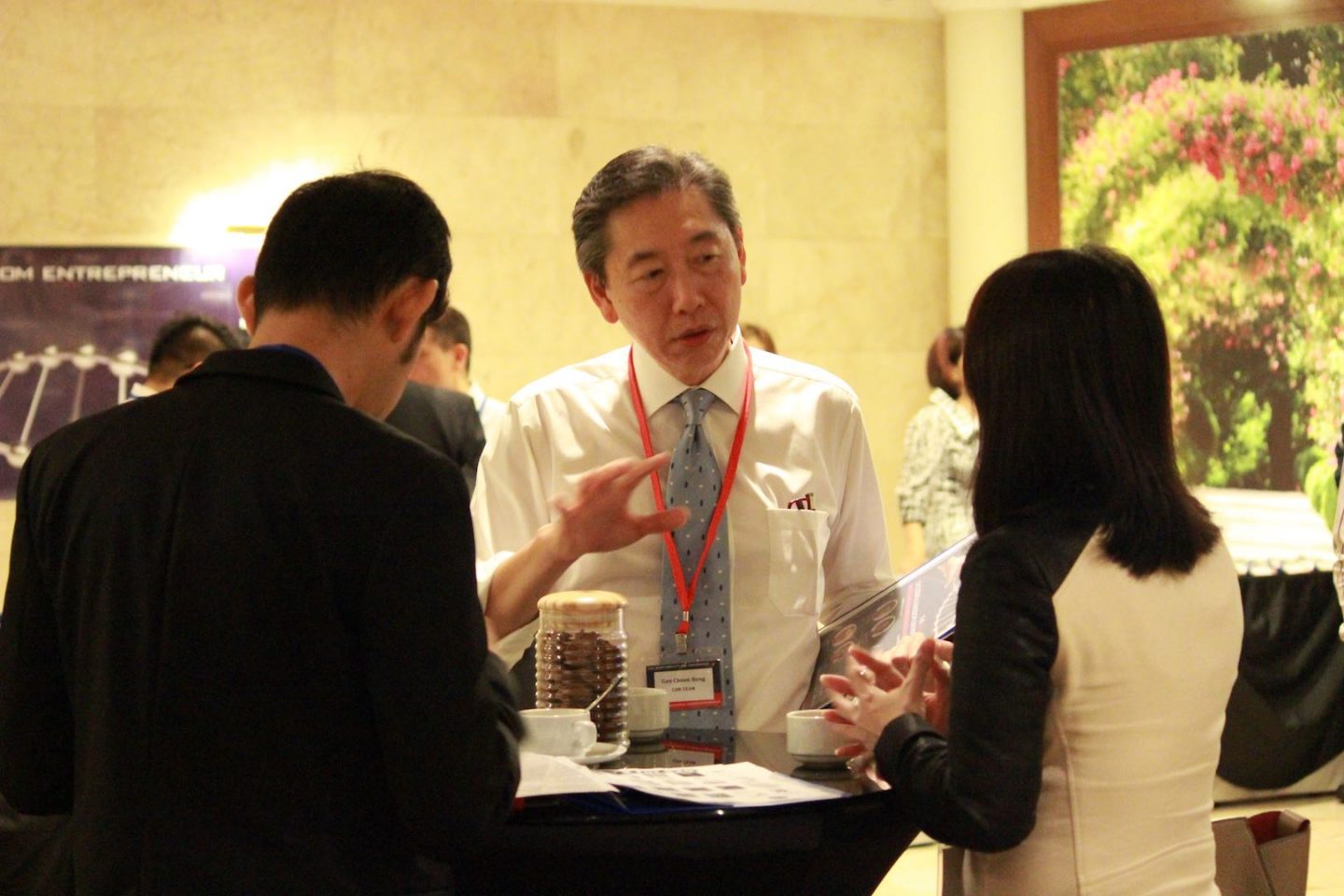 One of GBN's 10 mentors, lawyer Gan Choon Beng of Infinitus Law Corporation, sowing into the lives of GBN participants.