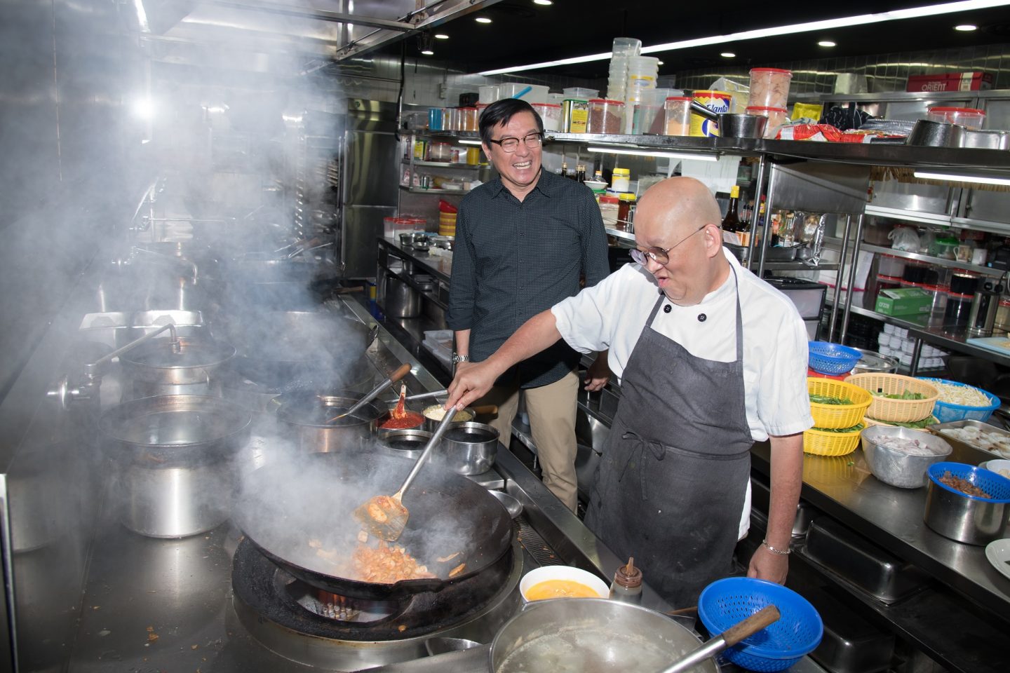 Penang Place head chef, Alvin Chan and Paul Ooi.