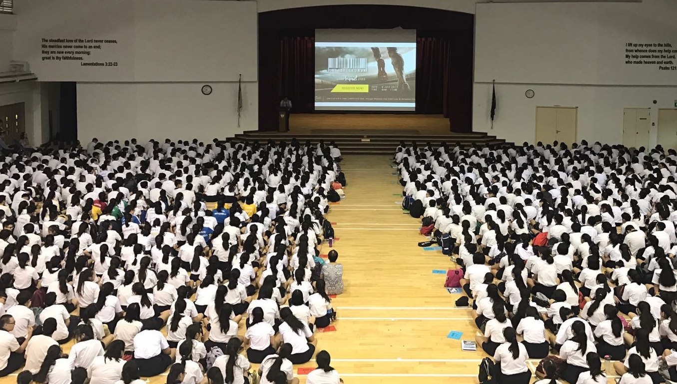 Volunteers from TNCM often give talks in schools to spread the message of "unlabelling" and the small steps that youth can take to adopt this message for themselves such as speaking words of encouragement and giving compliments to friends and schoolmates. Unlabelled Run