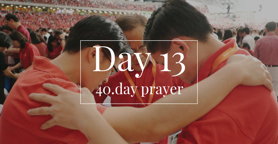 40.day prayer day 13