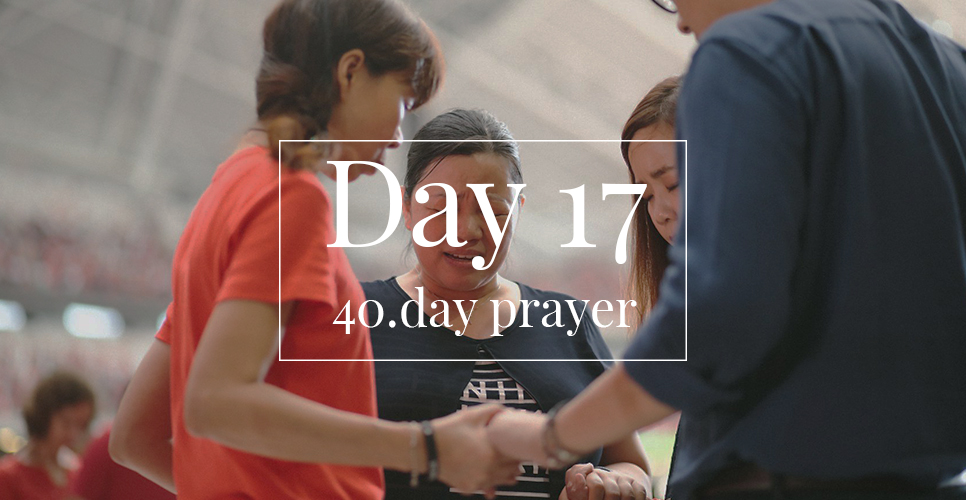 40.day prayer day 17