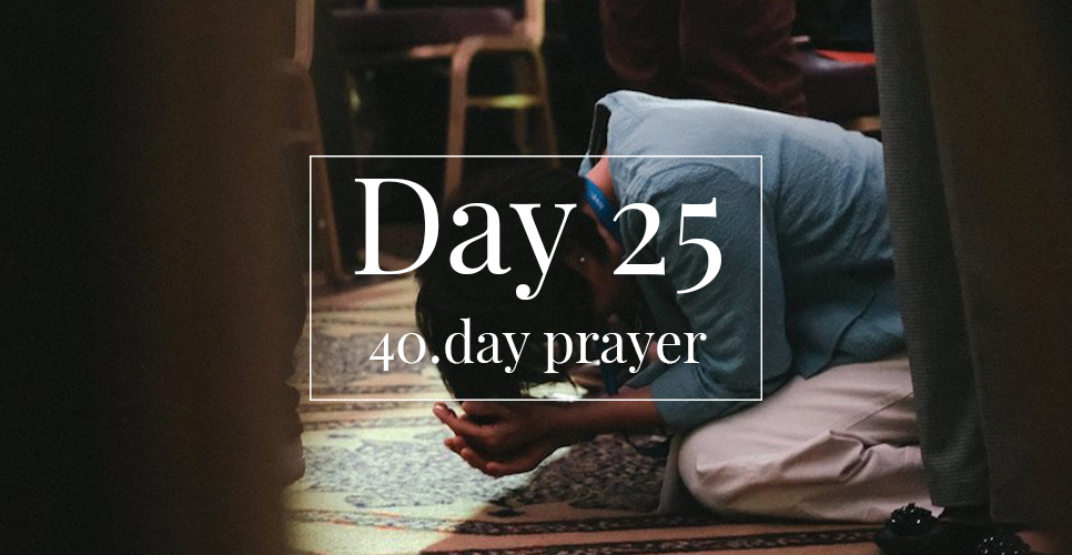 40.day prayer day 25