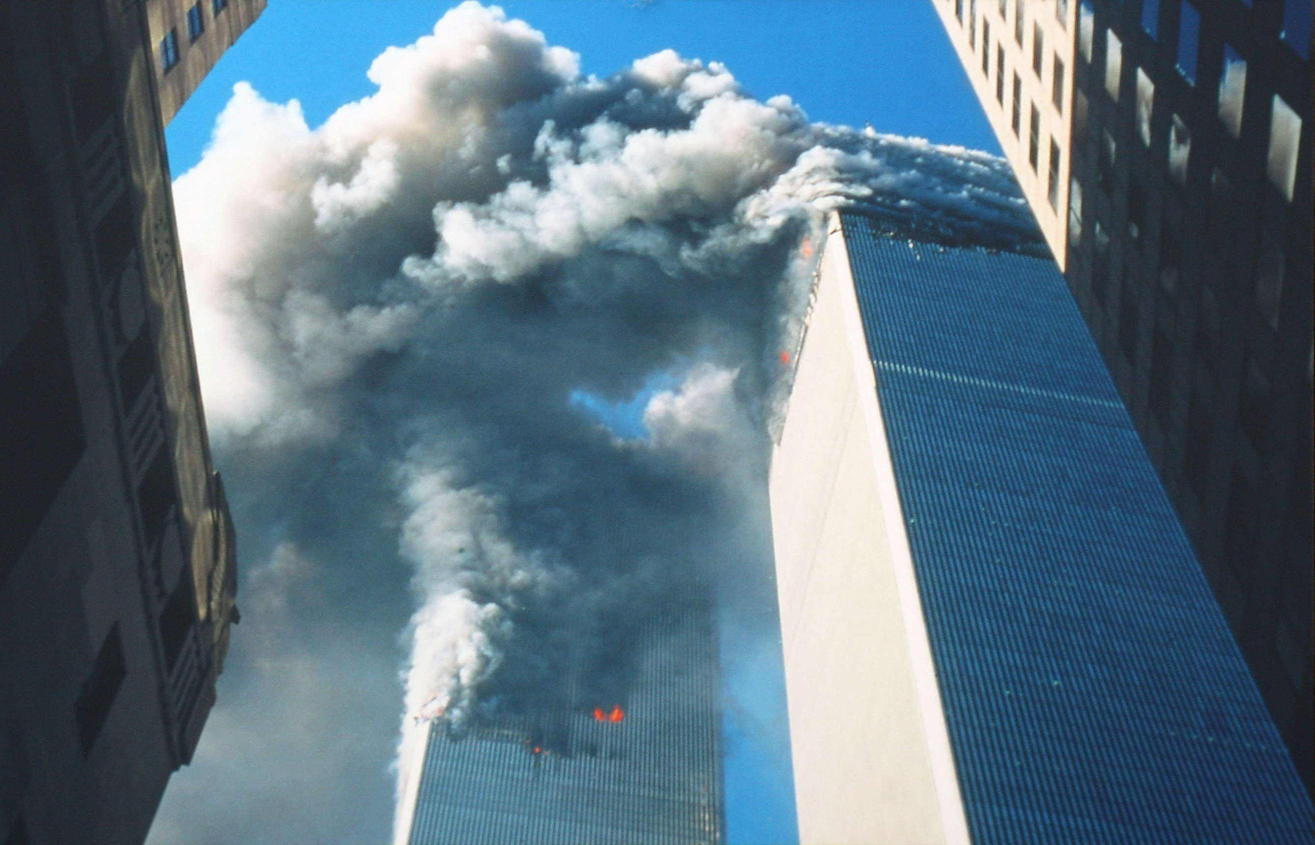 911 attacks September 11 2001 Film strip of the last photos taken by photojournalist Bill Biggart on September 11, 2001. His body was later found with three cameras and six rolls of film. Photo by Cliff Nostri Imago on Flickr.
