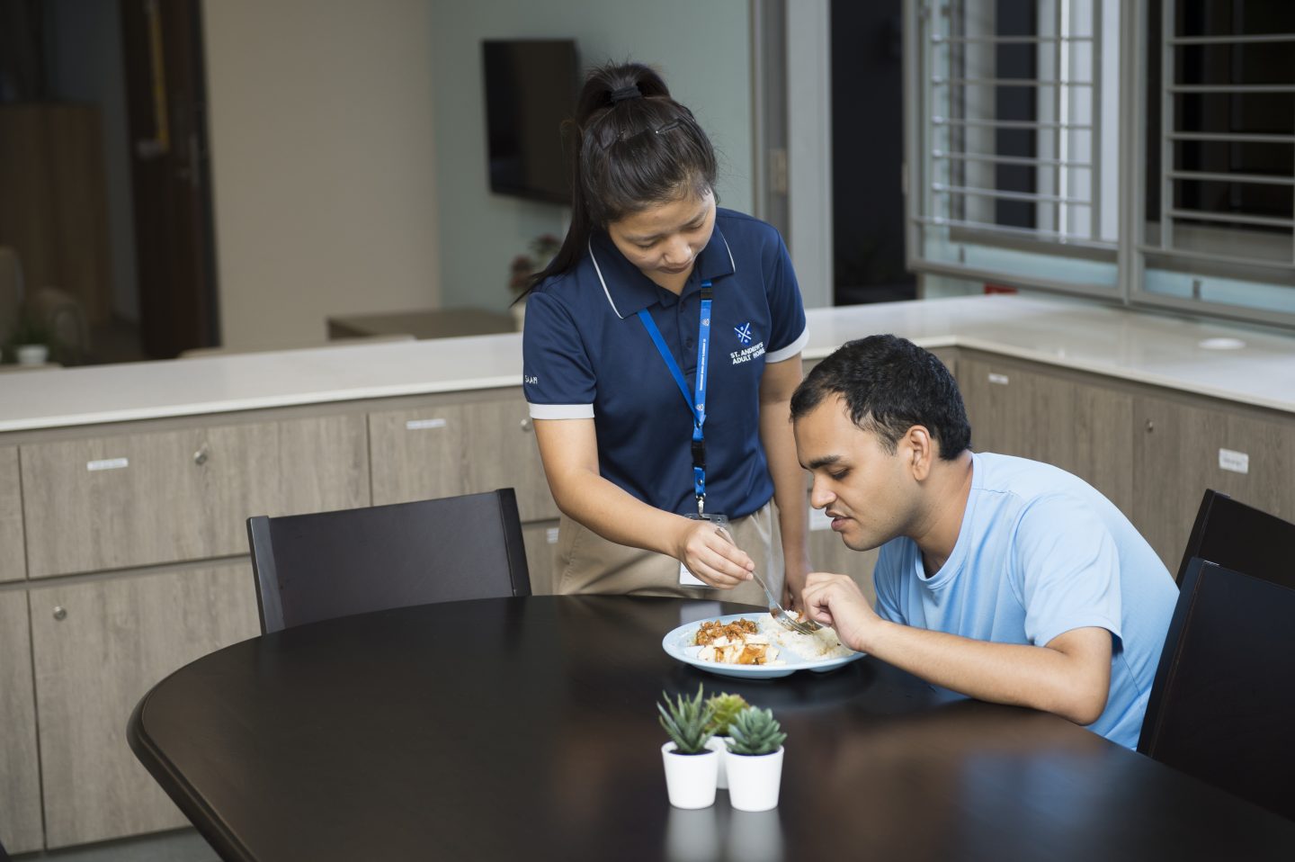 SAAH_Residence_Dining_Mealtime (2) SAAH St Andrew's Adult Home Autism