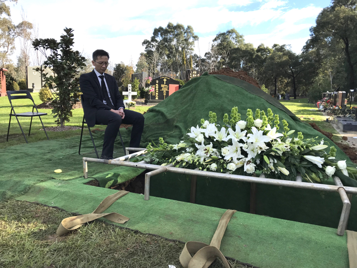 chee seng fah Wei's funeral
