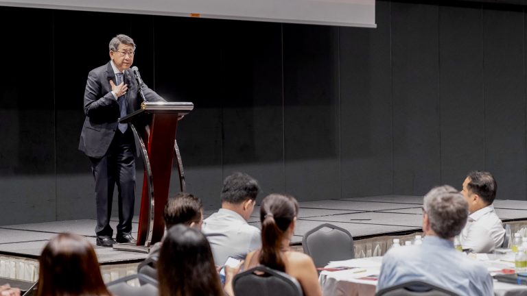 "Get to know God and have a relationship with the one true living God, who will give you peace and joy. Because that's what I have today," shares CEO of Far East Organization, Philip Ng. All photos courtesy of Alpha Singapore.