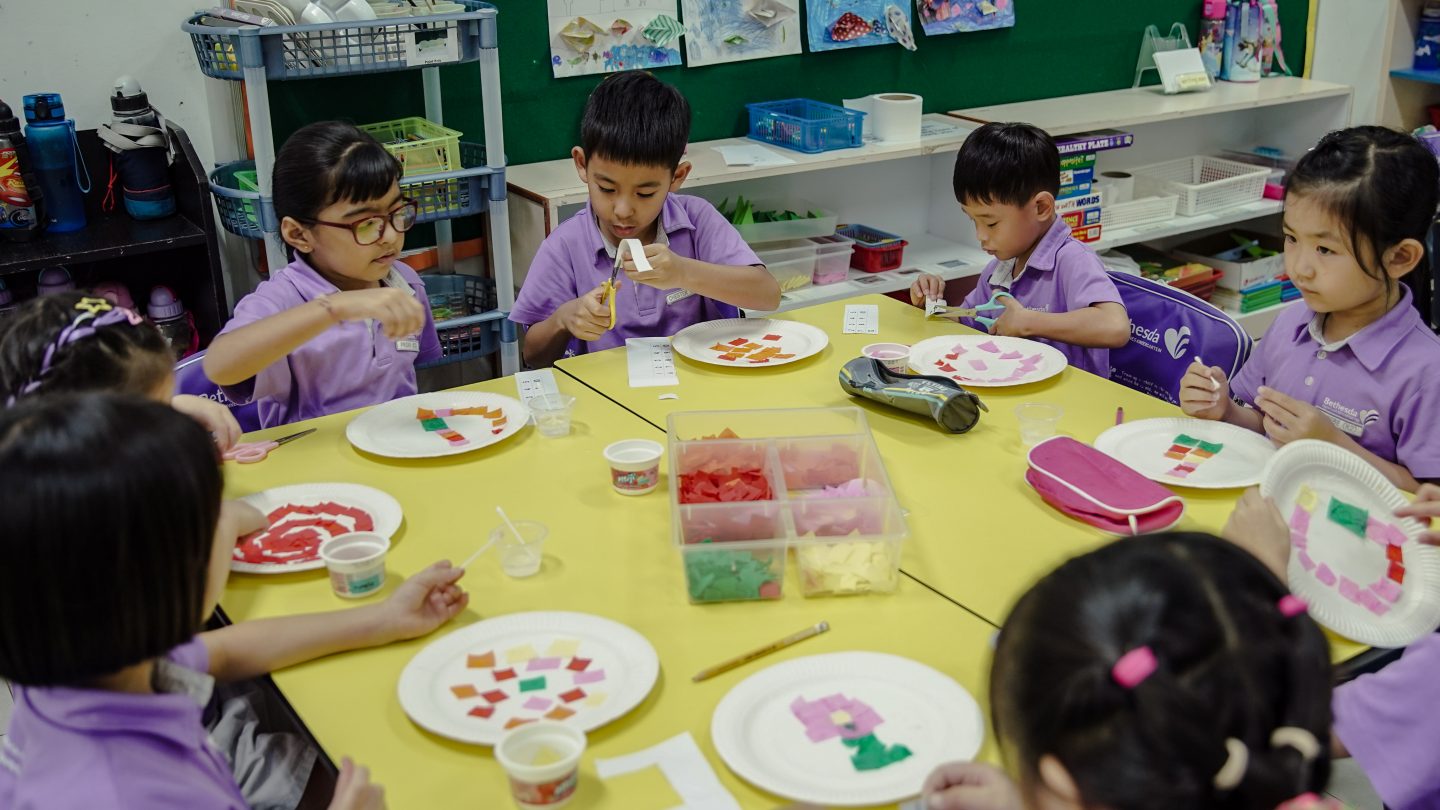 Preschool education spans the formative years of a child where he or she starts to understand themselves and the world. "It is a chance to impact their minds and hearts," said Hannah Ong, Principal of Zion Kindergarten. Photo by Ang Wei Ming. 