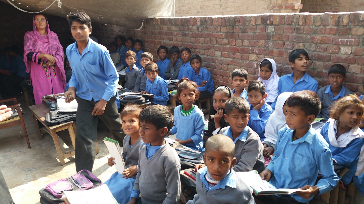 A class is underway in one of CCI's informal schools located in Pakistan. These schools cater to the poorest of the poor children. Seng Eng's dream would be that one day, their parents will be able to afford school fees as that means their financial situations have improved.