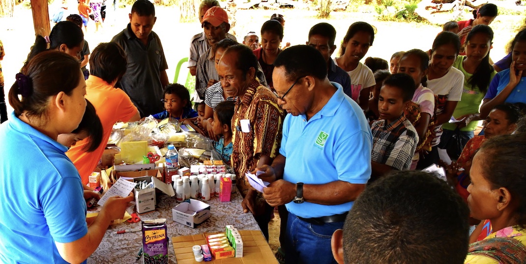 Besides livelihood programmes, CCI also organises medical and dental teams to visit poor villages where access to health care is limited. Last year, mobile medical and dental clinics in Timor Leste treated over 250 patients.