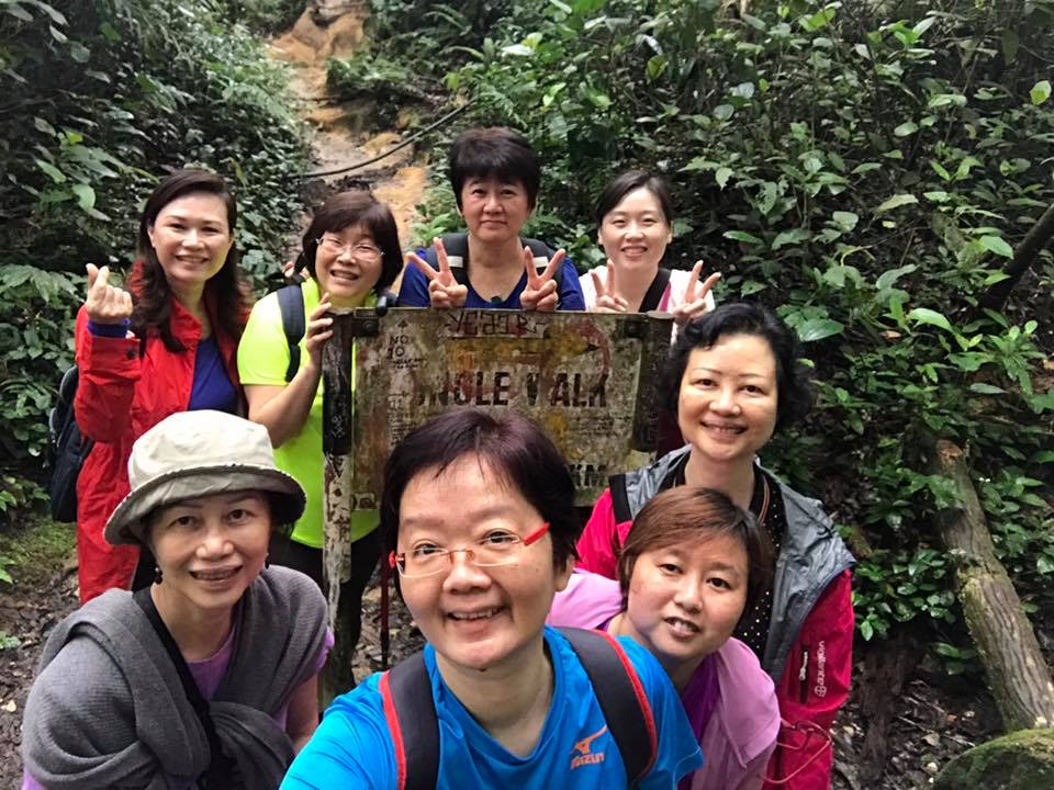 Walking with Jesus, the support group that Soh leads, takes members on walks in and out of the country as they journey with each other in life. Photo courtesy or Soh Lay Kuan.