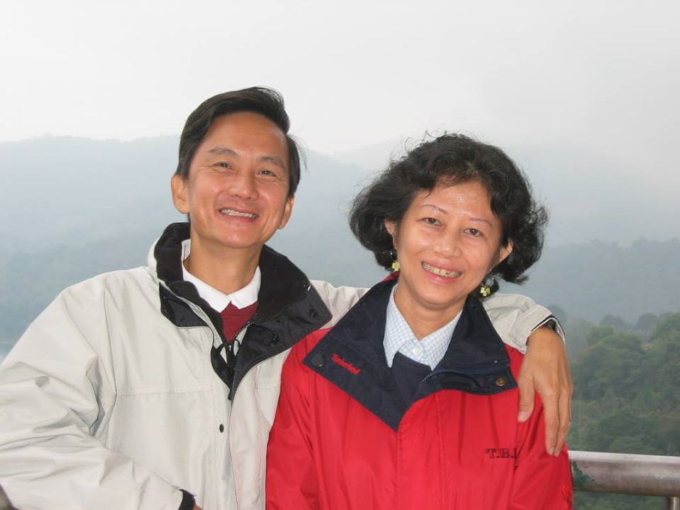 Soh with her husband, Lim Gee, before he passed away in 2010. Photo courtesy of Soh Lay Kuan.