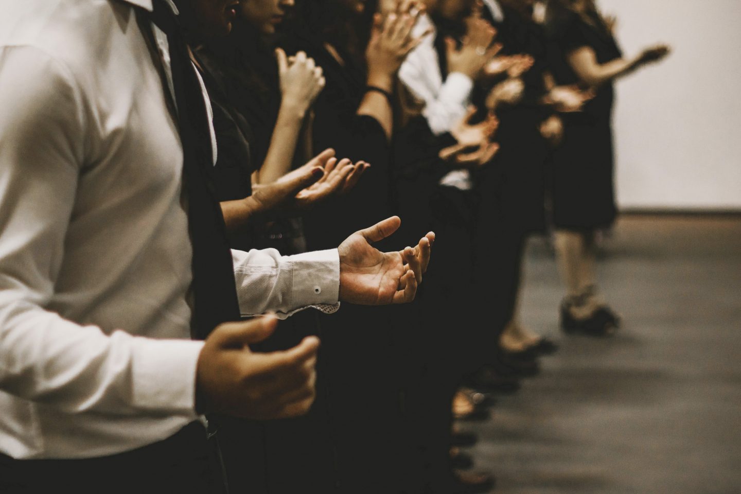 Church Worshippers – Unsplash stock photo