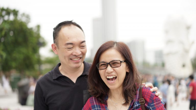 Dr Jeremy Chew and his late wife, Bee Bee, who passed away from cervical cancer in August 2018. An important lesson Chew has learnt from his wife's passing is that lamenting is a perfectly appropriate response to suffering. All photos courtesy of Jeremy Chew.