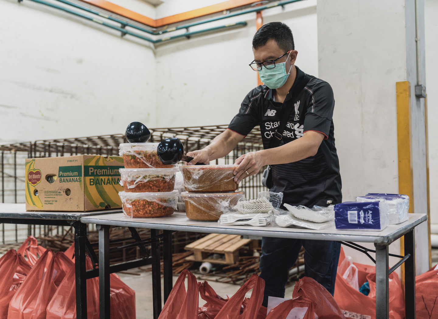 "We heard caterers were going through a hard time as well and business had dropped drastically," says Ps Lim. He hopes that by doing business with caterers as the church goes about to minister to those in need, that they can benefit as well.