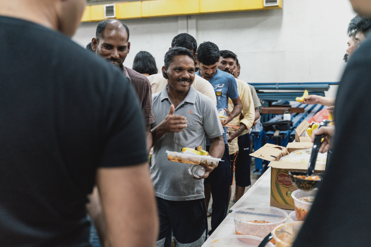 CSCC organised a simple appreciation dinner for migrant workers recently, taking the chance to bless them and allay the fears they may have over the virus outbreak.