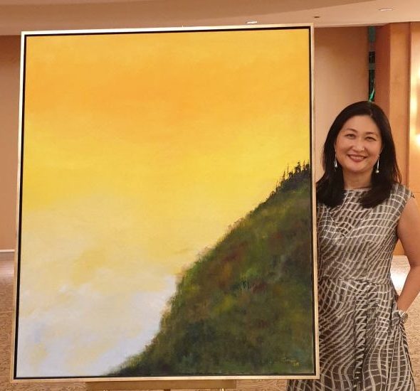 Foo's painting "City on a Hill" raised $15,200 at the inaugural MWS Charity Ball in 2019. Thanks to generous supporters, the event hit their target $700,ooo which will go towards helping MWS meet the needs of the poor and vulnerable.