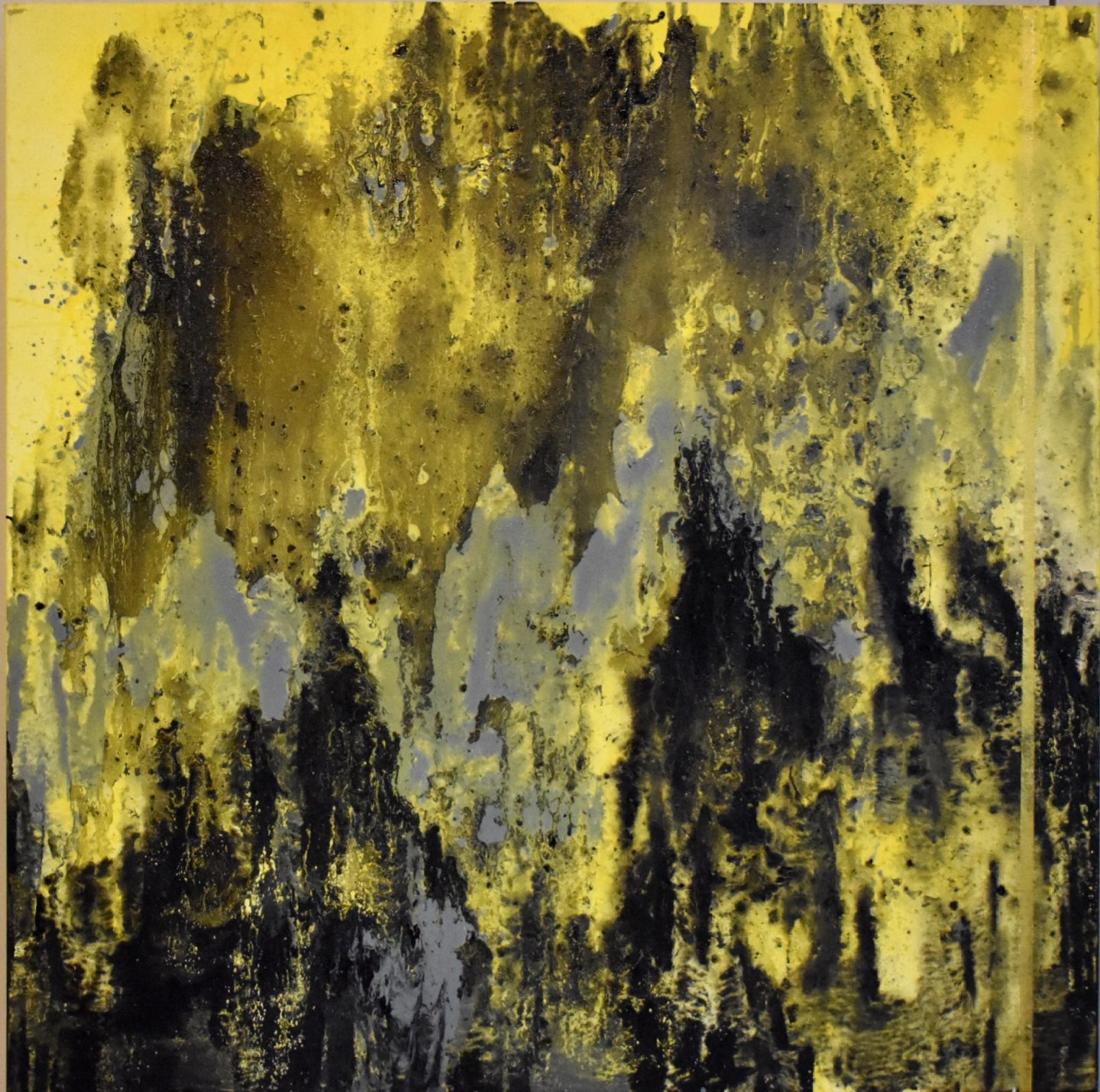More Than Conquerors 2 is Inspired by Romans 8:37. The yellowish gold emerging from the morass of black reminds us that even in the darkest times, we are never far from God’s love. Courtesy of Jennifer Tan