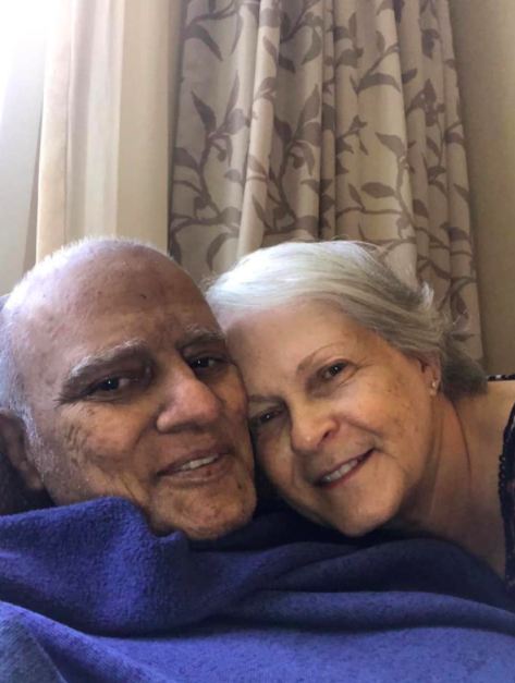 Ravi Zacharias and his wife, Margie, have been married 48 years and have three children and five grandchildren. Photo from Ravi Zacharias on Facebook.