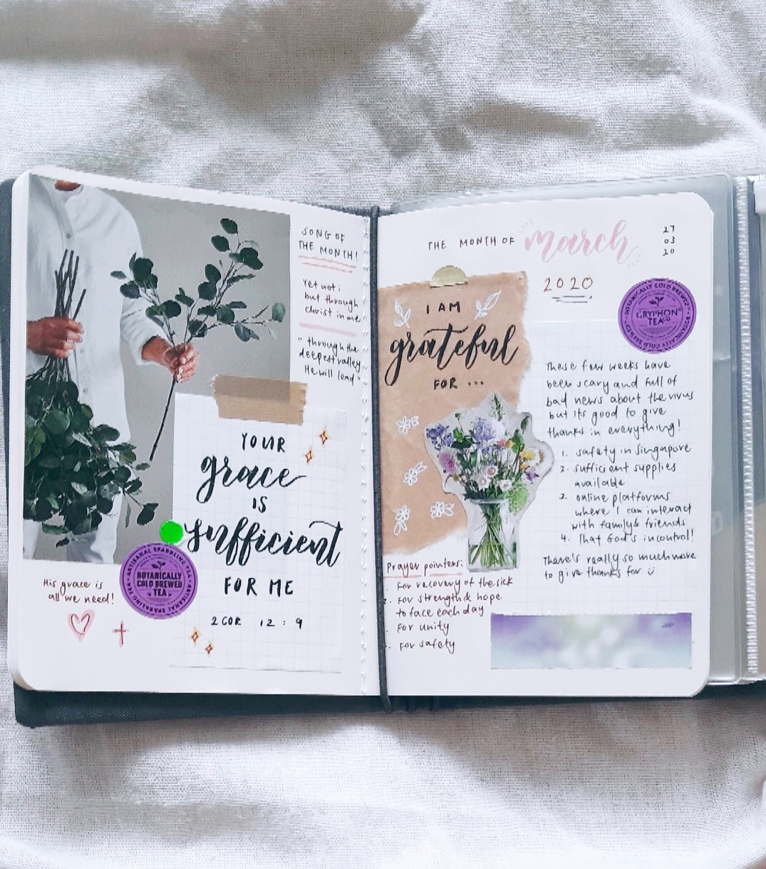 Journals can be a calming and creative way of remembering key events or emotions in our lives.