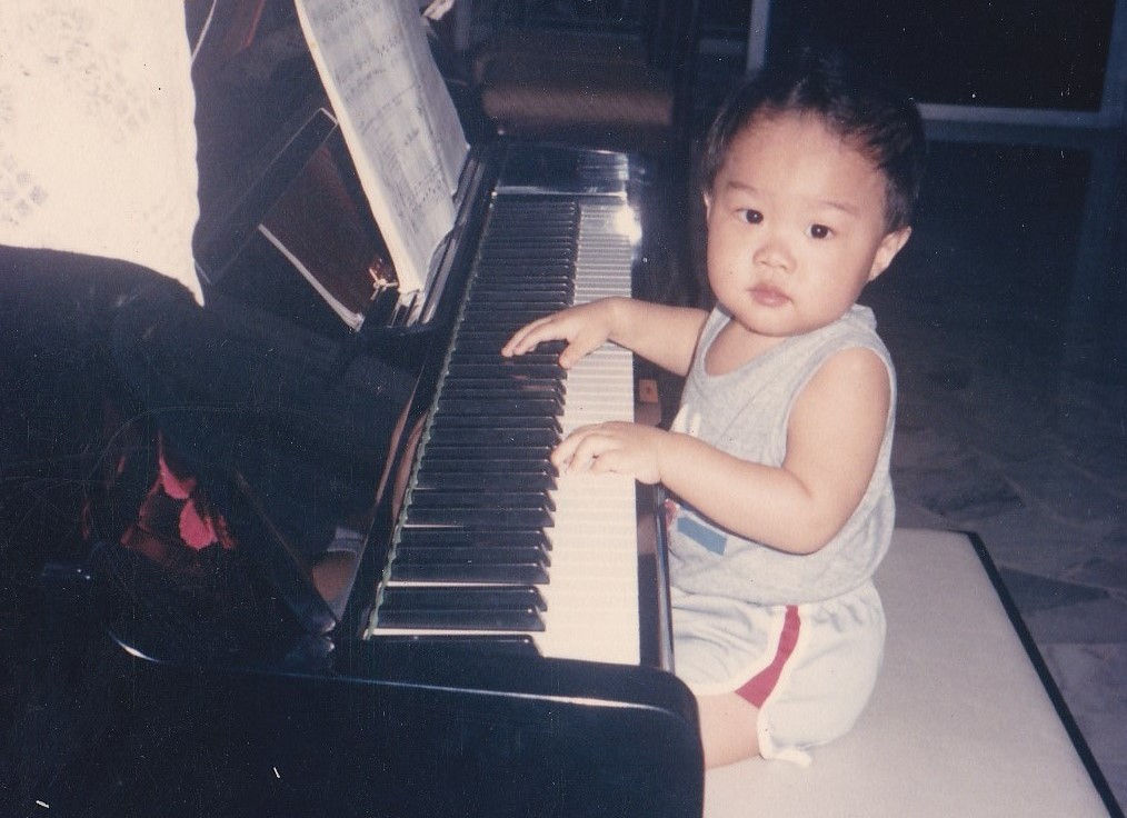 Kong learnt to play the piano from a young age and, over time, picked up several other instruments and both played for and led his church's worship service.