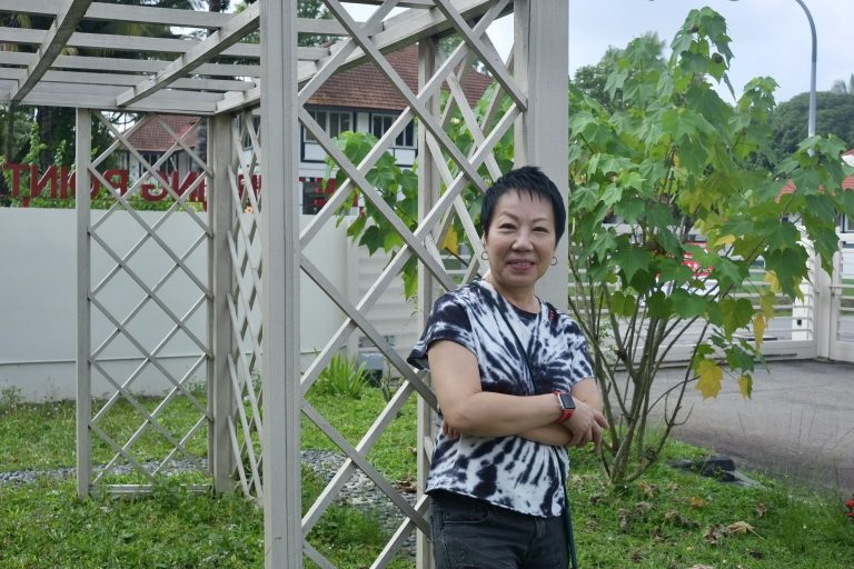Violet Lim spent 20 years ensnared in the bondage of a drug addiction, but overcame it at halfway house The Turning Point after discovering a relationship with God. Photo by Gracia Lee.
