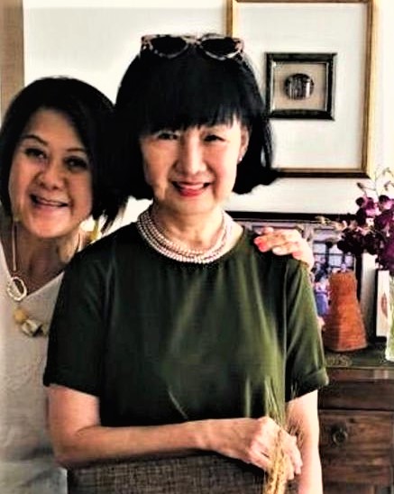 Joan Swee (left) and Lye would work together at Wicare for nearly two decades.