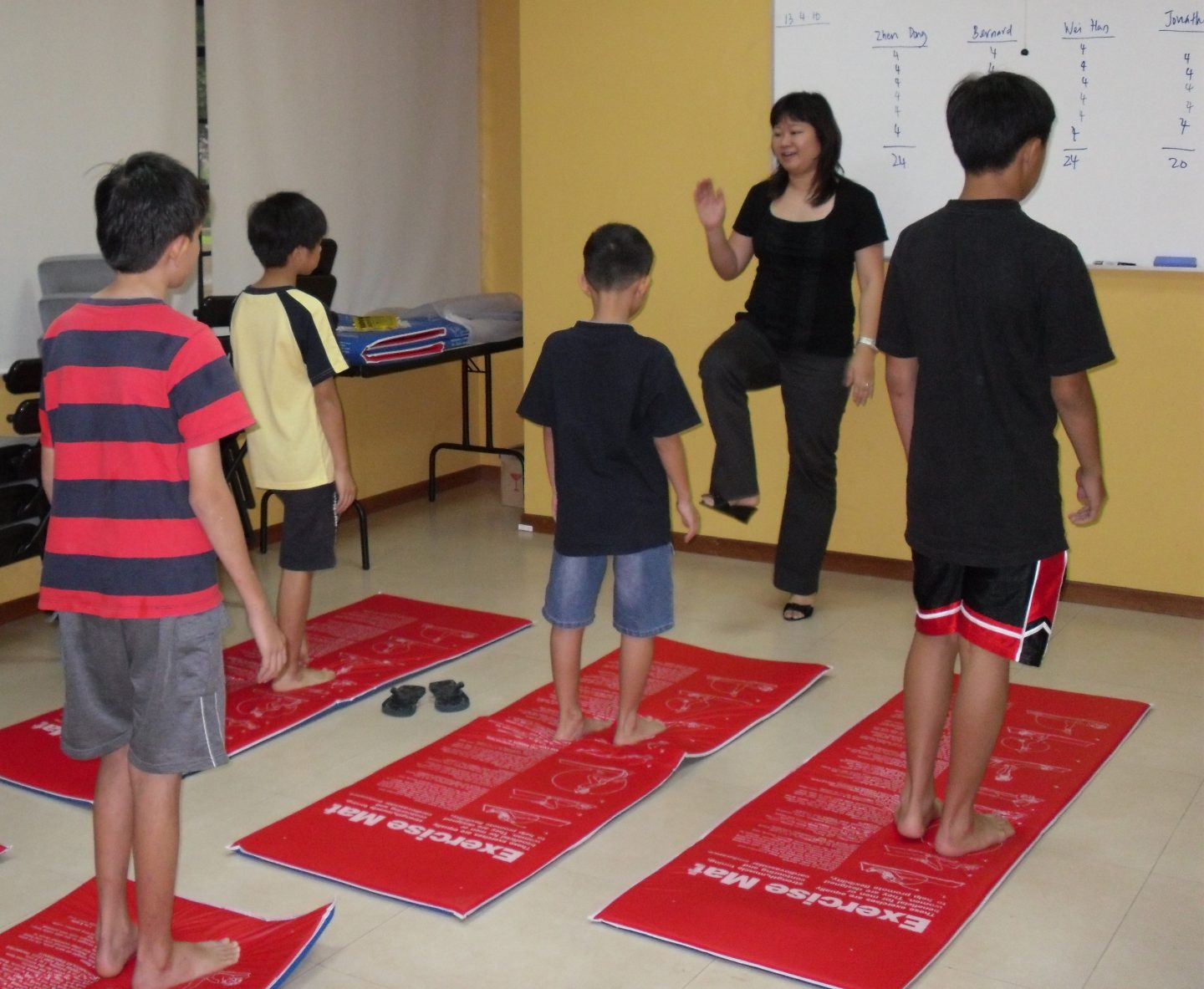 Movement is part of the KidsBright Programme because it promotes better body coordination and cognition. Photo courtesy of The Straits Times.