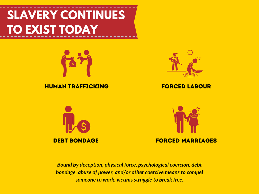 Globally, there are 40.3 million people still in slavery. Photo from 40.3 for Freedom's website.