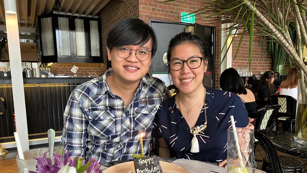 Alex Yeo and Charmaine Wee founded Mental Connect to list resources for those seeking help for mental illness, especially Christian resources. Photo courtesy of Charmaine Wee.