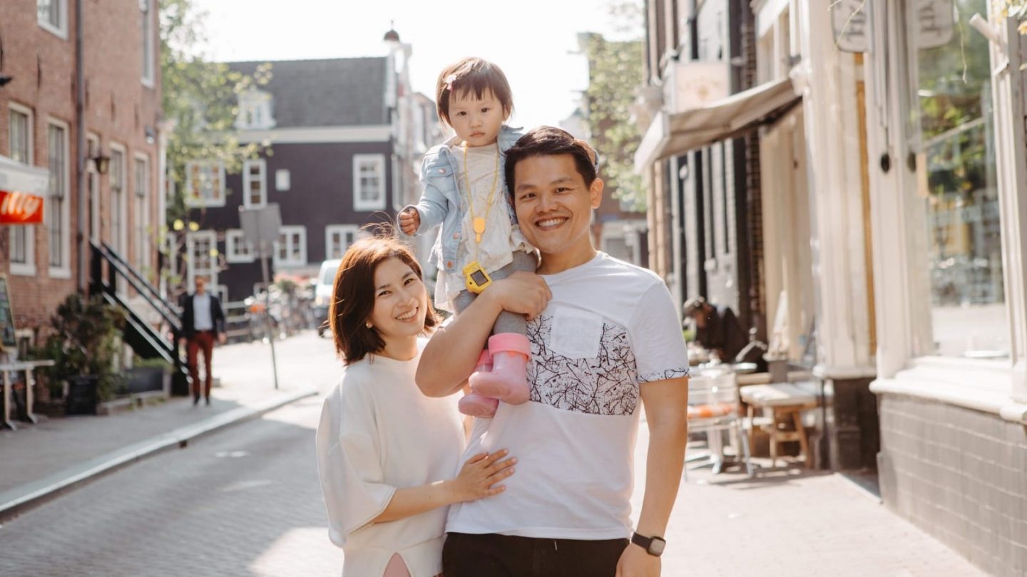 Both daughter Evangeline and husband Stephen took turns falling ill during Siew's pregnancy after she herself recovered from TB. Photo courtesy of Christina Siew.
