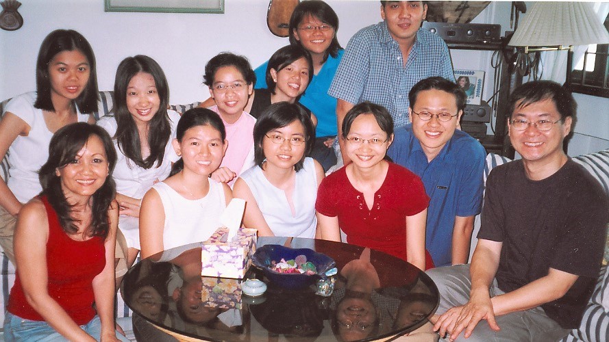 Koh (third from left) joined Cru Singapore as a staff after graduating from University. 