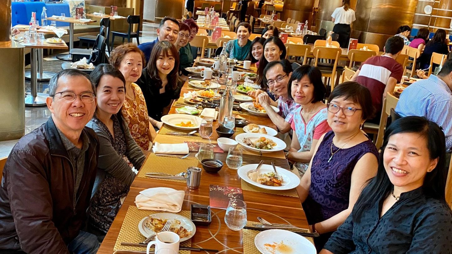 After being a Cru Singpaore staff for more than 15 years, Koh (fourth from left) was finally able to fulfill her mission of starting a counselling arm in Cru Singapore. 