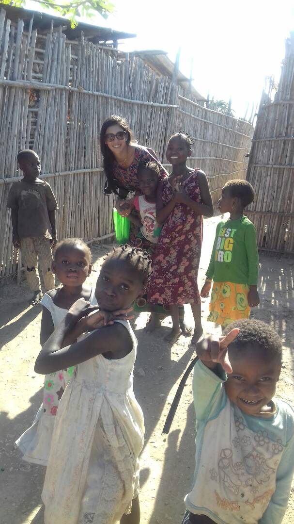 Molly at Harvest School in Mozambique in 2017.