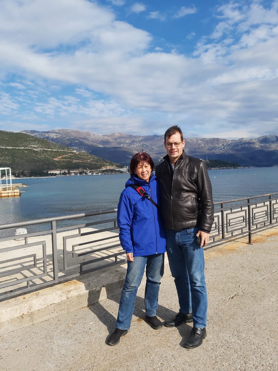 Arriving in Budva Montenegro as missionaries in March 2020. 