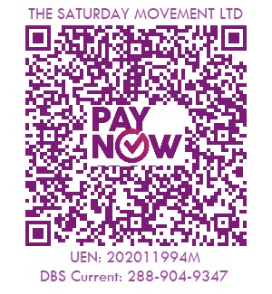 QR code to support The Saturday Movement