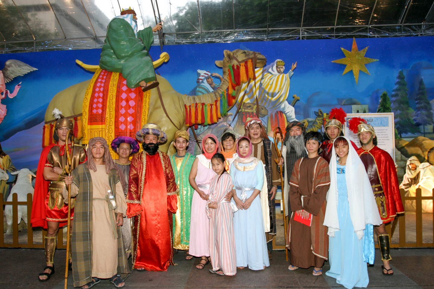 Previous CCIS events had live performances that tell the Christmas story.