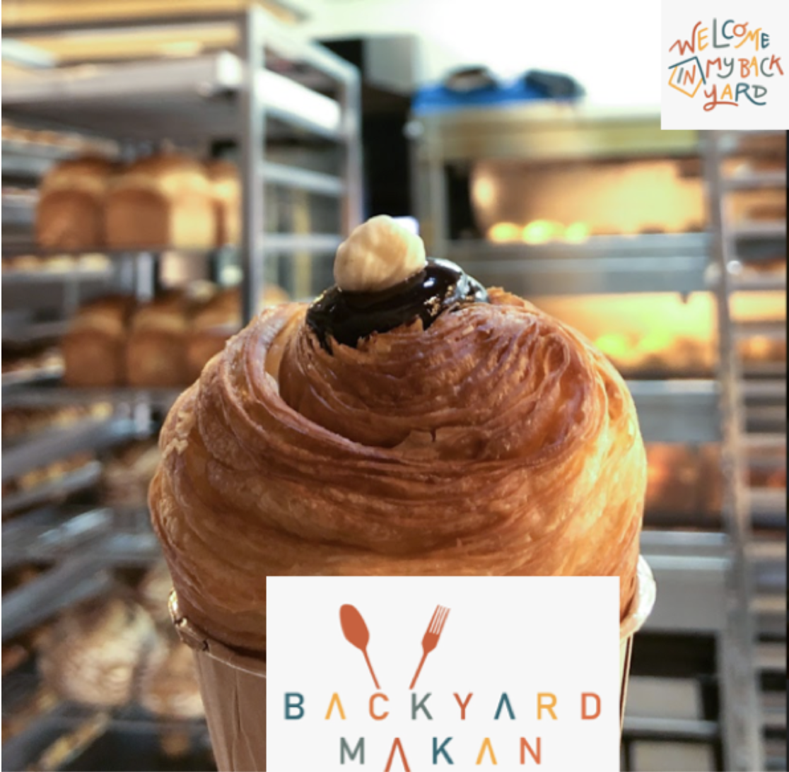 Bakery Brera’s “Backyard Makan” initiative allows customers to sponsor migrant workers with Ferrero Rocher cruffins for Christmas. Photo from Bakery Brera’s website.