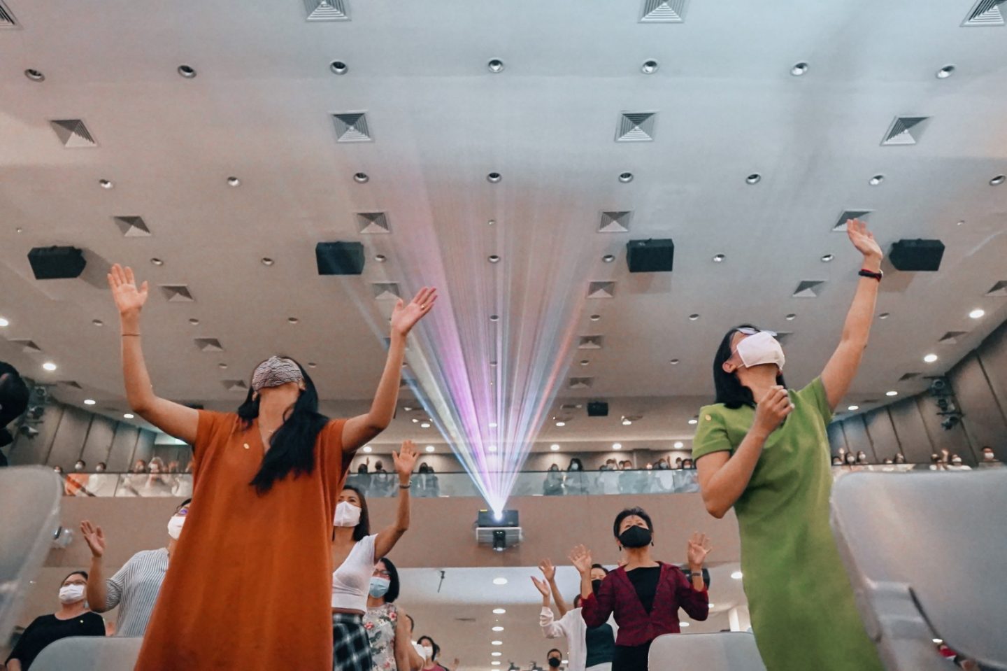 Worshippers at Bethesda Bedok-Tampines Church.