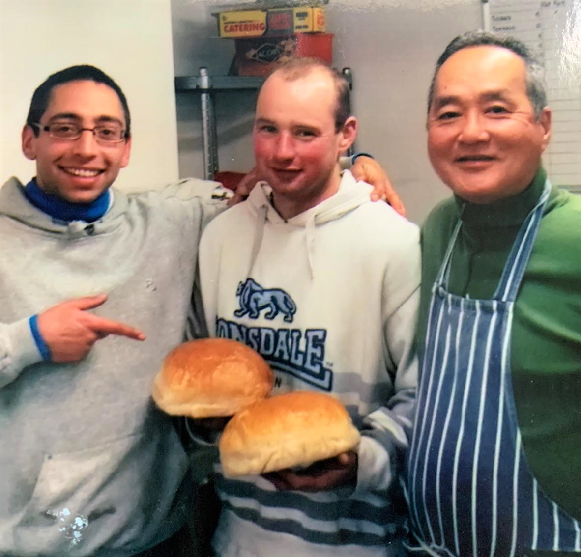 Years spent in kitchens across Europe helped Lim (right) hone his baking skills which he now puts to good use at THH.