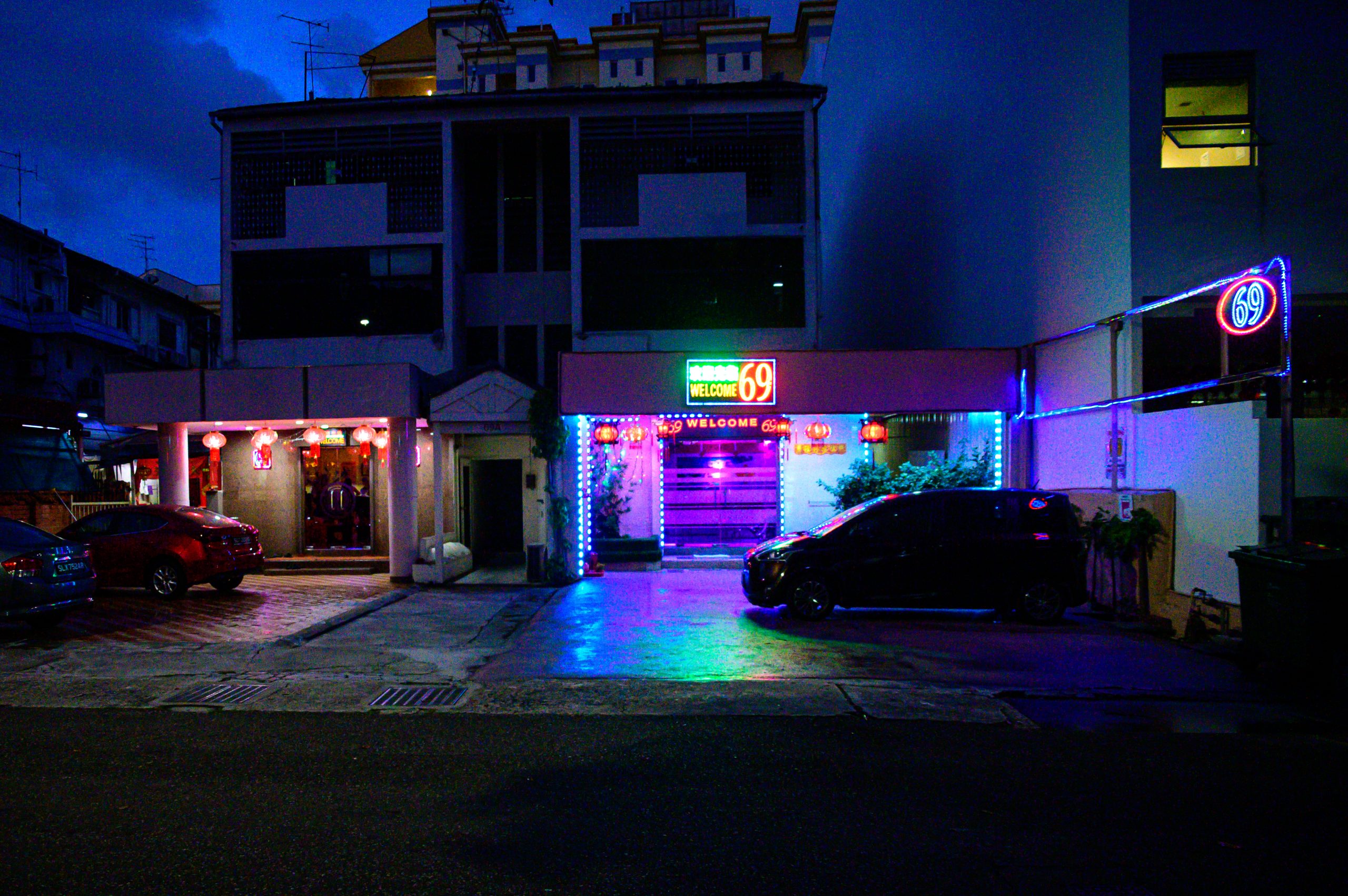 The red-light district in Singapore. Photo by Alex Coleman