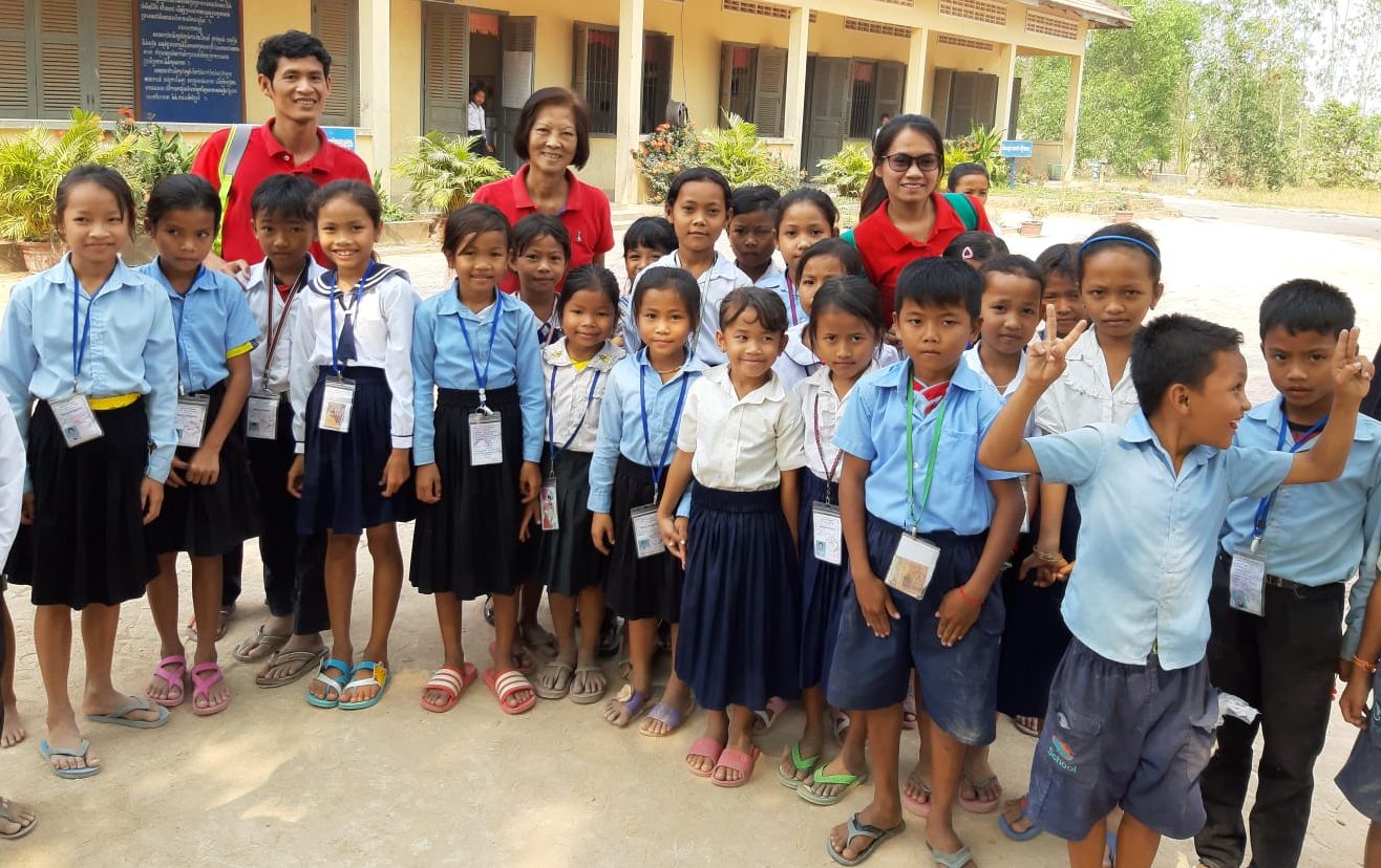 Constance shares that the children in Cambodia have taught her the importance of living simply. 
