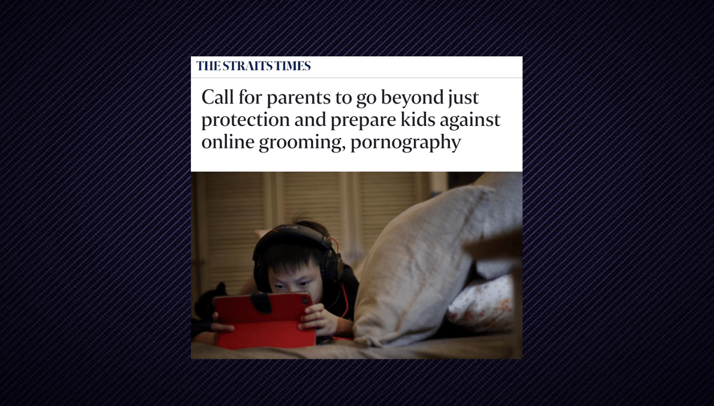 This Feb 9 Straits Times article was edited to reflect IMH CEO Assoc Prof Daniel Fung's views on how parents should help their children navigate the danger of pornography.