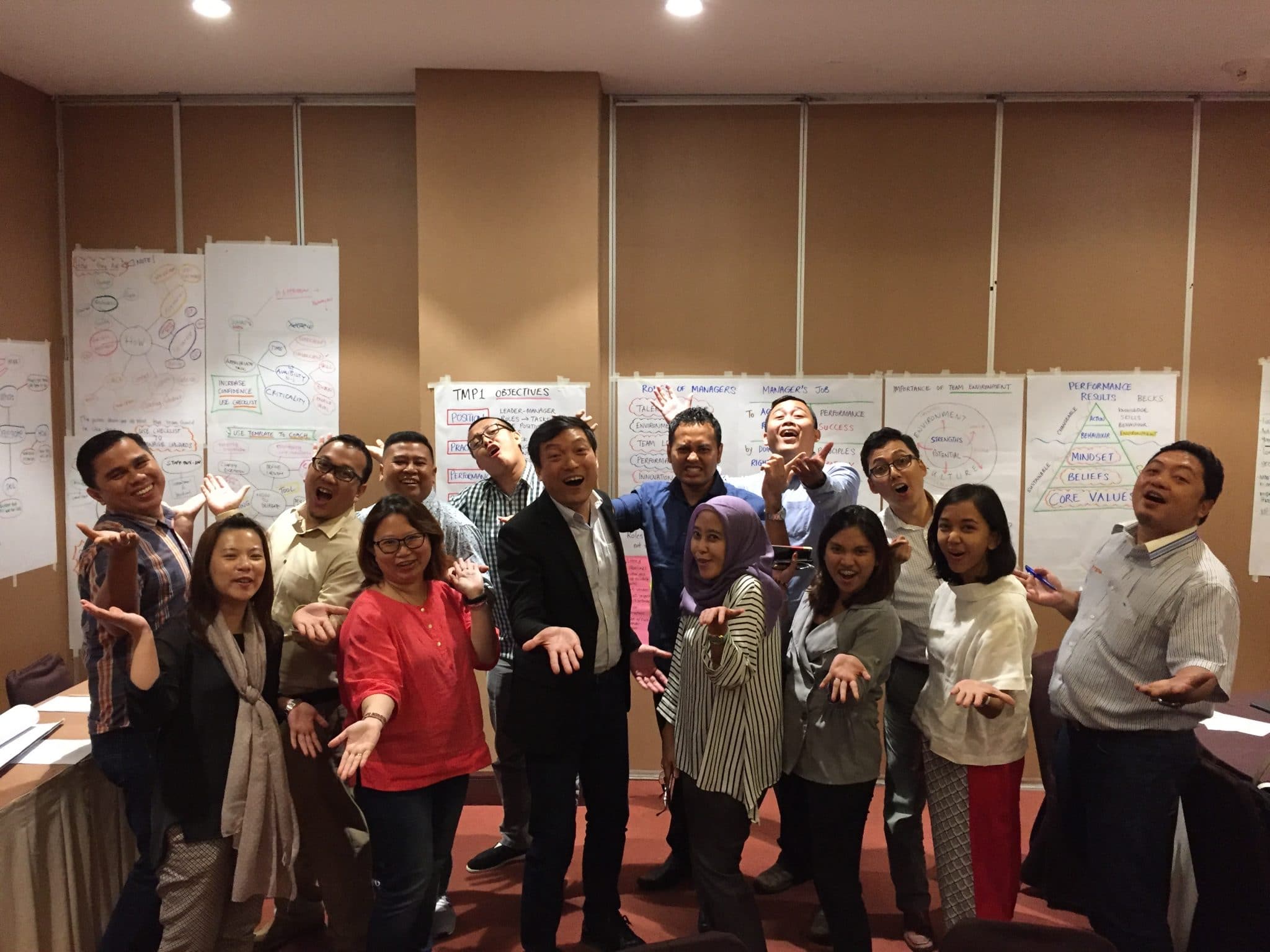KLEROS 2016 Leadership Workshop in Jakarta _Managers are Leaders. So Lead! This is so true for us as Stewards & Sons who do the Father's business_