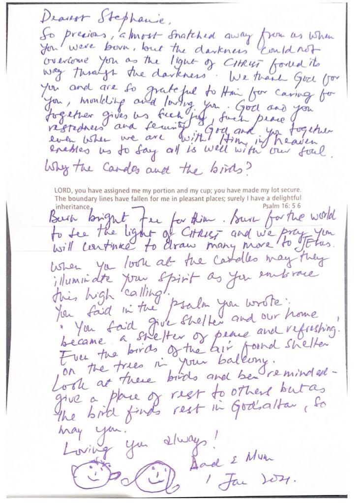 Richard Magnus letter