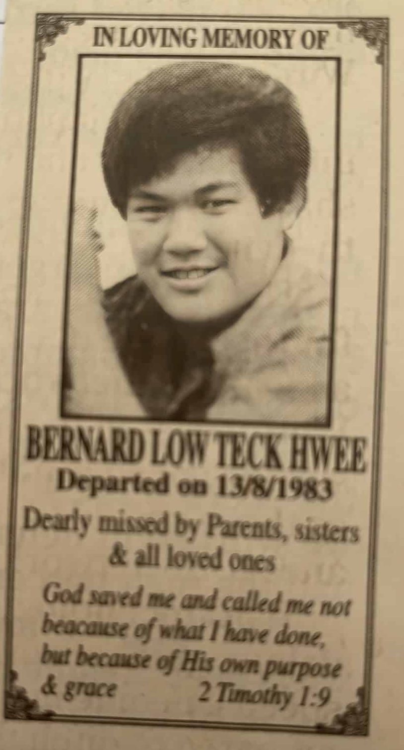 Bernard Low murder