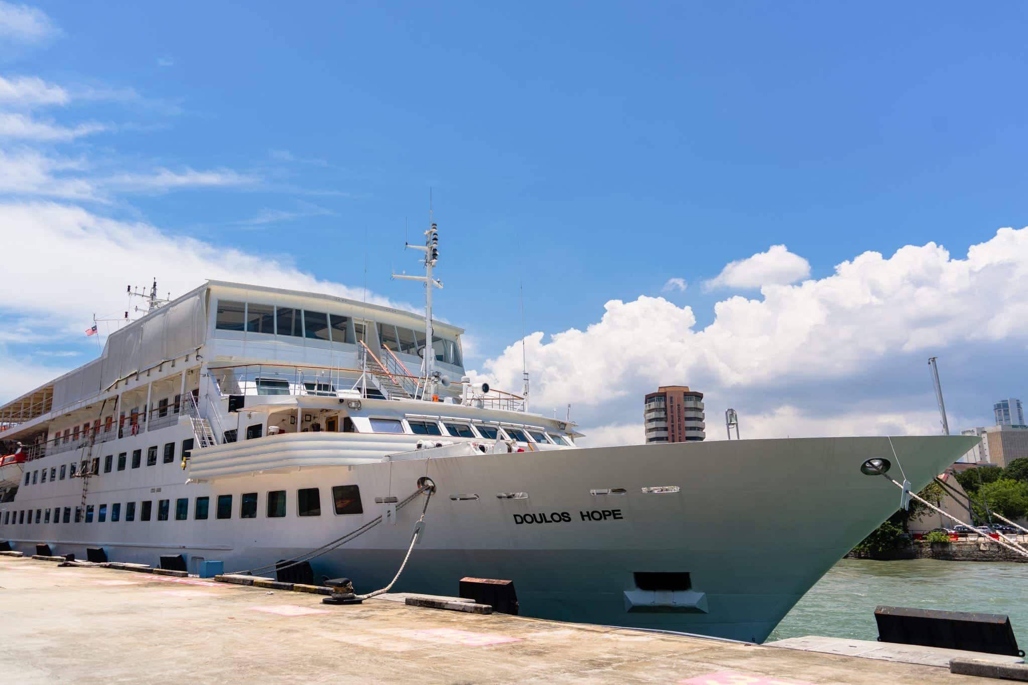 Penang, Malaysia :: Doulos Hope is berthed in Penang